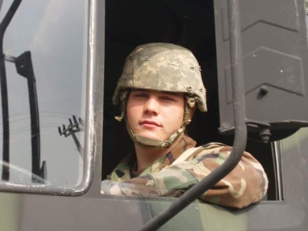 Tyler in Camp Casey, S. Korea in 2005 while assigned to 1/72 AR.