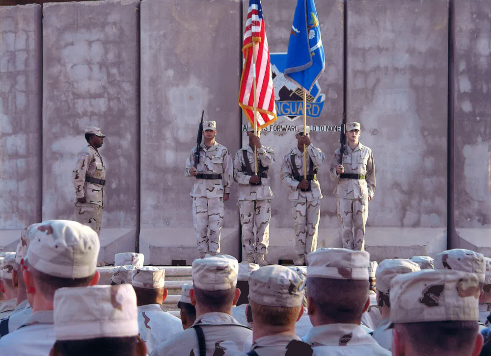 Cp. Victory Bagdad Activation Ceremony. U.S. Forces Iraqi Freedom, 2006
