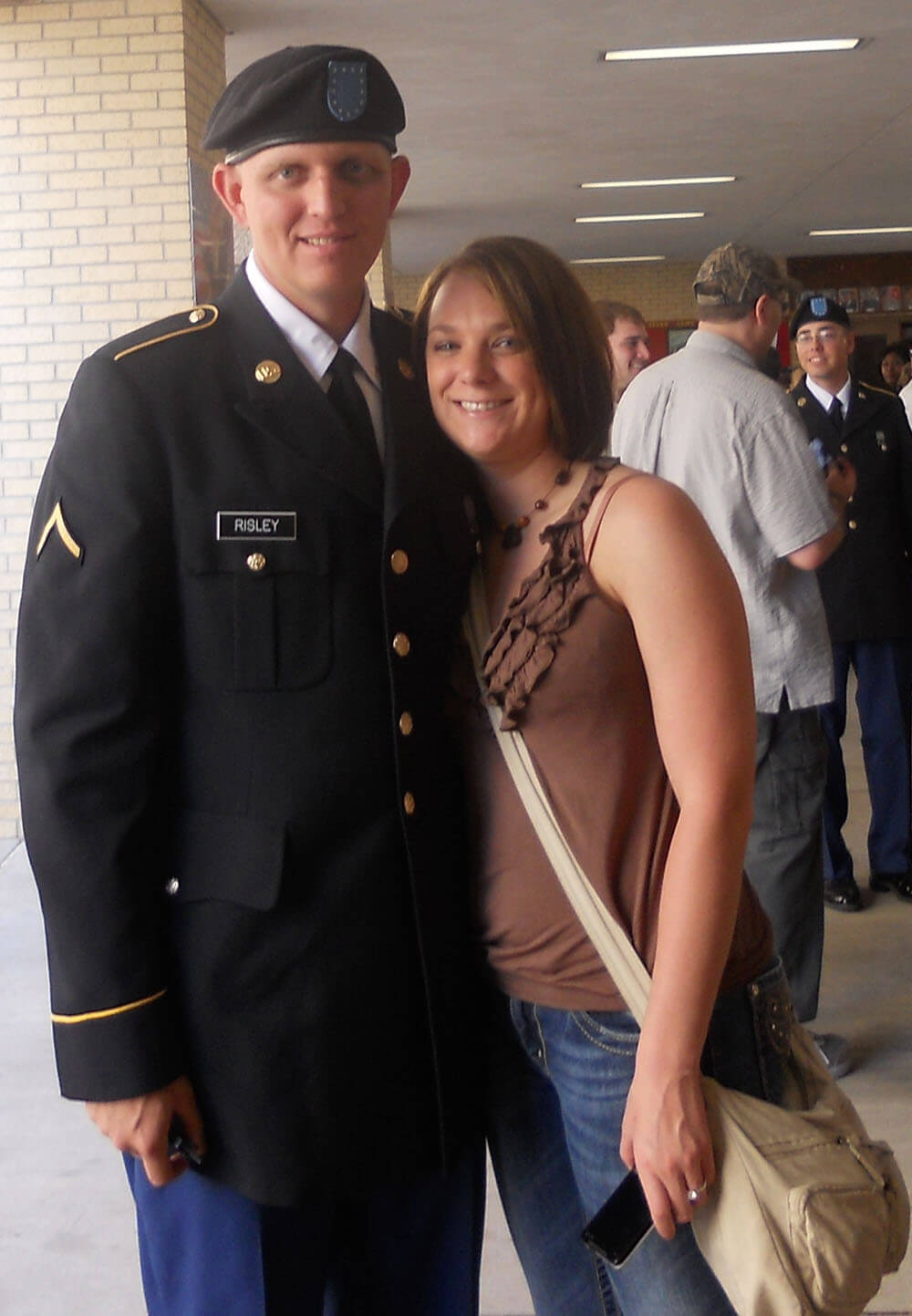 AIT graduation with his fiance