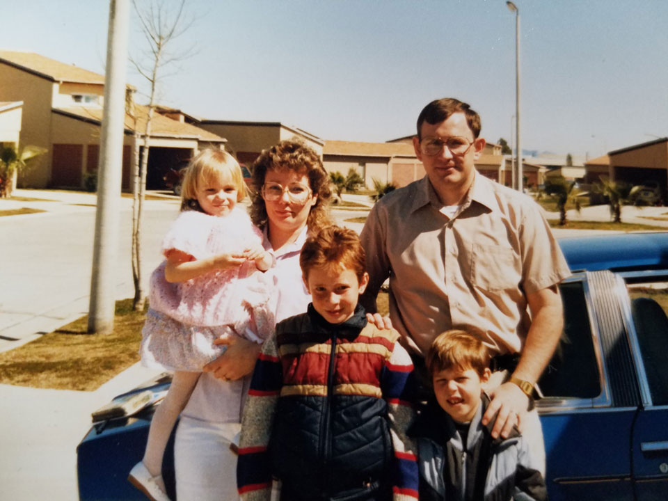 Dan and his family stationed at Incerlik AB, Incerlik