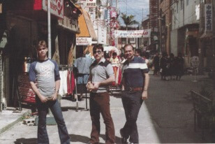 Gary with his Flight Engineer and SS2 in Korea in 1982