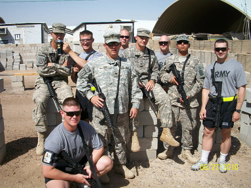 Keith’s platoon in Basrah Iraq before returning to Fort Lewis, WA.