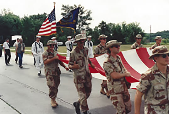 July 4th Parade - 209th Med Iowa City, IA