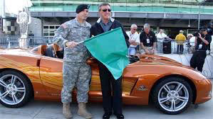 Wounded Hero for Indianapolis 500 with 3 time winner Johnny Rutherford.