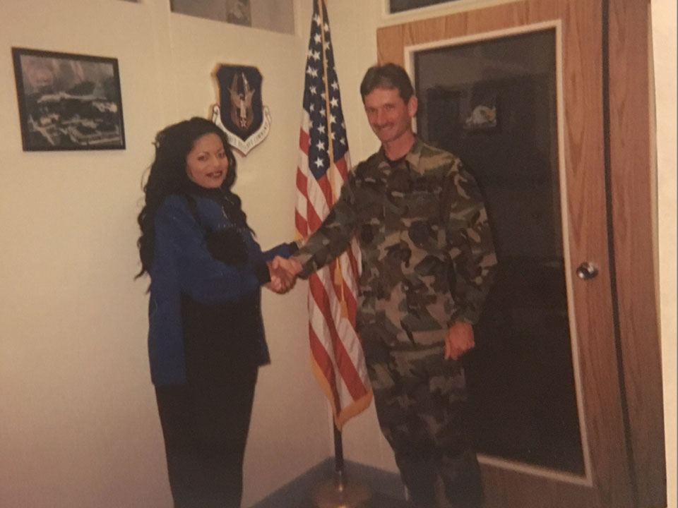 Triana's third reenlistment signing.