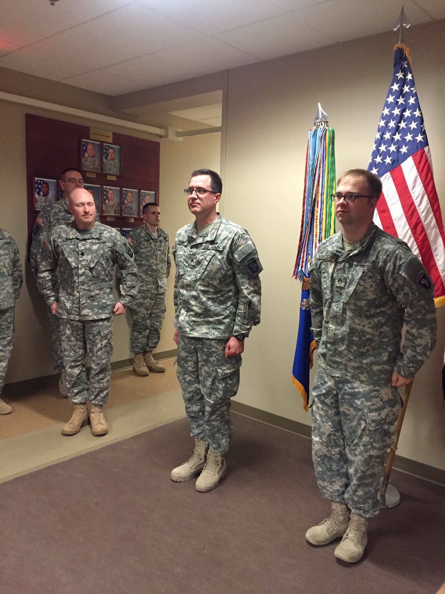 William’s promotion to SGT